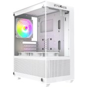 Resim Strong Berry Beyaz 3x 120MM Argb Matx Gaming Bilgisayar Kasası Powersız 