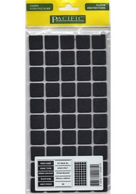 Resim Pacific 6020 Bl Yapışkanlı Keçe 20 Mm X 20 Mm Siyah - Mdrh-703849 