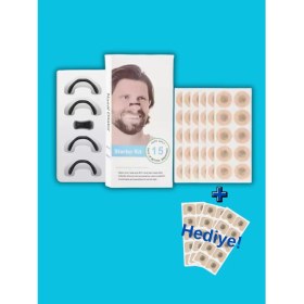 Resim Bloom Picks Mıknatıslı Burun Bandı Seti Horlama Bandı Burun Açıcı 15 +15 Adet Çift Mıknatıslı Bant Hediye 