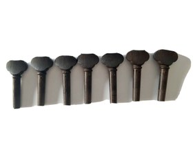 Resim Wooden Saz Pegs Set For Saz Baglama 
