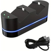 Resim Gaojunshop01 P-4 Oyun Kumandası Çift Şarj Cihazı 2.5 Saat Şarj Gerçek Zamanlı Gösterge Aşırı Isınma Koruması Taşınabilir 