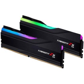 Resim GSKILL 32GB (2x16GB) Trident Z5 RGB 7600MHz CL36 DDR5 1.4V Siyah Dual Kit Ram GSkill