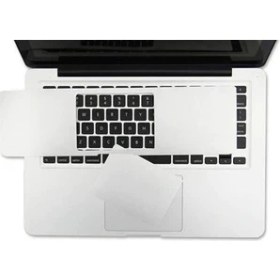Resim Microcase Macbook Pro 13 A1989 Touch Bar 2018 Palm Guard Klavye Altı + Track Ped Film 