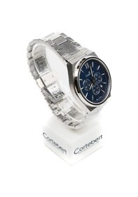 Resim İsviçre Cortebert Safir Cam Fonksiyonlu Laci Erkek Kol Saati Gümüş 