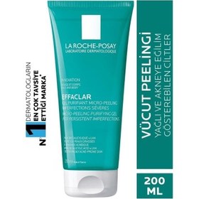 Resim La Roche Posay Effaclar Mikro-Peeling Arındırıcı Vücut Temizleme Jeli 200ml 