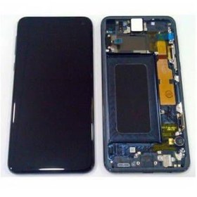 Resim Samsung Galaxy S10E ( Sm-G970 ) Servis Lcd Dokunmatik Ekran-Siyah 