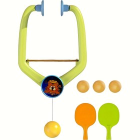 Resim 6 adet İki Oyunculu Masüstü Tenis Eğitmeni, Kapı Çerçevesi Asılı Ping Pong Eğitmeni, PVC Malzeme, Karışık Renkler, Evde Fitness Eğitimi İçin İdeal, Taşınabilir ve Kompakt, Çeşitli Festivaller ve İç Mekan Aktiviteleri İçin Uygun, İç Mekan Aktivite Kurulumu | Canlı Eğitim Ekipmanı | Dayanıklı PVC Eğitmen 