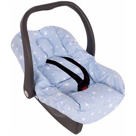 Resim Sevi Bebe Bel Destekli Anakucağı Örtüsü Mavi Yıldız 