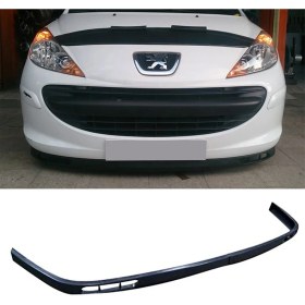 Resim Hasakman Peugeot 207 Lgn Tip V1 Ön Lip Mat Siyah 