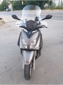 Resim MOTOCAM Yamaha Xcity 250 Crownwell Siperlik Ön Cam 2011-2016 Model 50cm Şeffaf Renkli 4mm ELCİK KORUMALI 