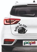 Resim papri Arabada Bebek Var Sticker Baskı 