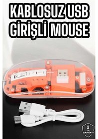 Resim Fare Mouse Çift Modlu Kablosuz Bağlantılı 2.4ghz Destekli 