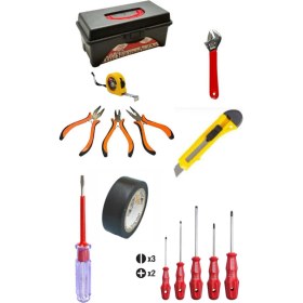 Resim Yayke 16 Parça El Aleti Seti , Dolu Takım Çantası 