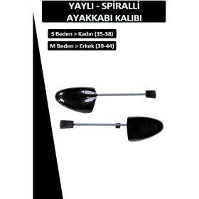 Resim Comfy Siyah Yaylı Ayakkabı Kalıbı 35-38 Numara 10 Çift 