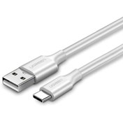 Resim Ugreen Usb Type-c Şarj Ve Data Kablosu Beyaz 1 Metre 