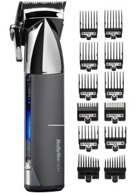 Resim BaByliss E996E Super X Metal 10 Başlıklı Lityum Saç Kesme Makinesi BaByliss E996E Super X Metal 10 Başlıklı Lityum Saç Kesme Makinesi