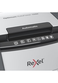 Resim Rexel Optimum AutoFeed+ 150M Otomatik Mikro Kesim Evrak İmha Makinesi 