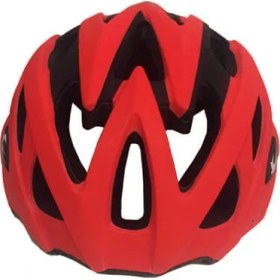 Resim Zozo Mv 29 Mat Kırmızı Siyah Işıklı Bisiklet Kaskı M-L-Xl Beden 2021 