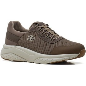 Resim King Polo 1267 Ortopedik Tekstil Erkek Spor Ayakkabı Vizon 