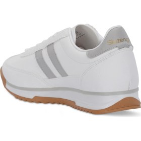 Resim Slazenger Oklahoma Beyaz / Gri Günlük Spor Ayakkabısı Beyaz / Gri | Unisex 