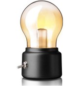 Resim Geeksen Retro Usb Şarj Edilebilir Led Gece Lambası - Yatak Başı Dekoratif Aydınlatma 