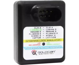 Resim Goldcar Renault İle Uyumlu Universal Direksiyon Kilitli Esl Emulatörü Megane 2-3 / Clio 3-4 / Fluence 2-3 / Vb. 