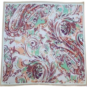 Resim Dalga Desenli Fular Estascarf Renkli 