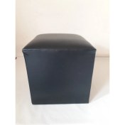 Resim Nesil Kanepe Kare Puf Deri Kaplama 