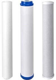 Resim SU ARITMA FİLTRESİ - 20 inç 3 lü Filtre Seti 