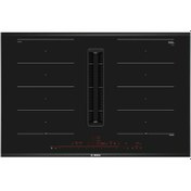 Resim Bosch PXX875D67E Davlumbaz Entegreli İndüksiyonlu Ocak Siyah 