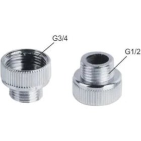 Resim Duş Spiral Adaptörü 3/4x1/2 