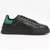 Resim BENETTON ® | BN-31203 - 3379 Siyah Yesil - Erkek Spor Ayakkabı 