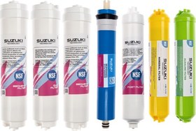 Resim 12 İnç Kapalı Kasa Su Arıtma Cihazı Tam Set (7 Filtre) Alkali Ve Mineral İlaveli 