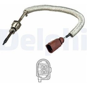 Resim 059906088m Sıcaklık Sensörü Egz. Vag A4 A5 Q5 07- Ts30145 