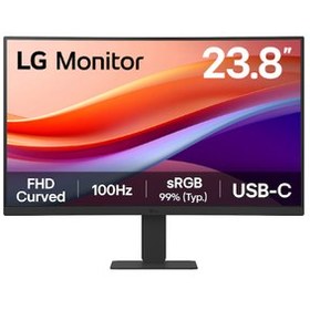 Resim LG 24U421A-B 23.8 100Hz 5ms FullHD Curved Monitör 