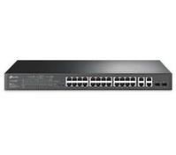 Resim Tp-Link TL-SG2428P 24 Port 10-100-1000 Poe+ Switch 4 Port SFP Çelik Kasa Rack Mount Tp-Link TL-SG2428P 24 Port 10-100-1000 Poe+ Switch 4 Port SFP Çelik Kasa Rack Mount