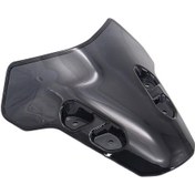 Resim Homyl Yamaha Mt-07 Parçaları Için Motosiklet Ön Cam Siyah 