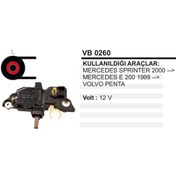 Resim Konjektor 12V Sprinter 2000- E200 99> Volvo Penta 504626998 