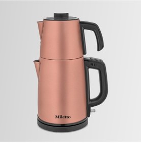 Resim Miletto MT20R 1.7 L Gizli Rezistanslı Otomatik Çay Makinesi 
