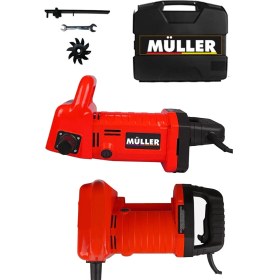Resim Müller Germany Ex-Torq 4800 Motor Korumalı Otomatik Metal Şanzıman Profesyonel Kanal Açma Makinesi 