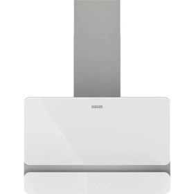 Resim Uğur Uad 6022D BA4D 60 cm Beyaz Cam Duvar Tipi Ankastre Davlumbaz 