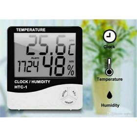 Resim Lotus Lts-3273 Clock Dijital Nem Ve Sıcaklık Ölçer Saat 