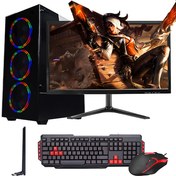 Resim Ramtech DG241 E5-2650v2 64 GB 500 GB M.2 SSD 4 GB RX550 21.5" Dos Masaüstü Bilgisayar 