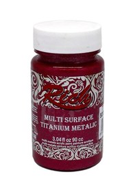 Resim Rich Multi Titanyum Metalik Boya Bordo 90Cc 