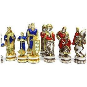 Resim Satranç Taşı Polyester Büyükboy Osmanlı Haçlı Dekoratif Hediyelik 