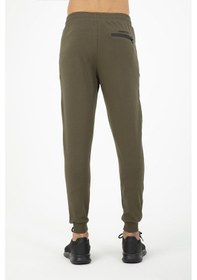 Resim Maraton Sportswear Regular Erkek Ribana Paça Basic Açık Haki Eşofman Altı 18102-açık Haki Açık Haki 