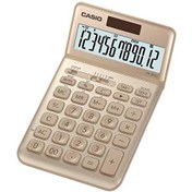Resim Casio JW-200SC-GD 12 Haneli Masaüstü Gol Hesap Makinesi 