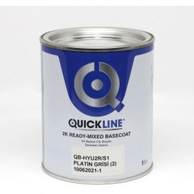 Resim QUICKLINE 2k Bazkat-metalik Siyah-1l 