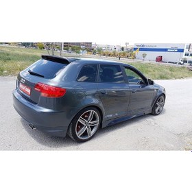Resim Audi A3 Spoiler 4 Kapı ---Fibersan Tuning 
