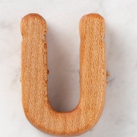 Resim Hobi Baby Organik Ahşap Harf - Ü 